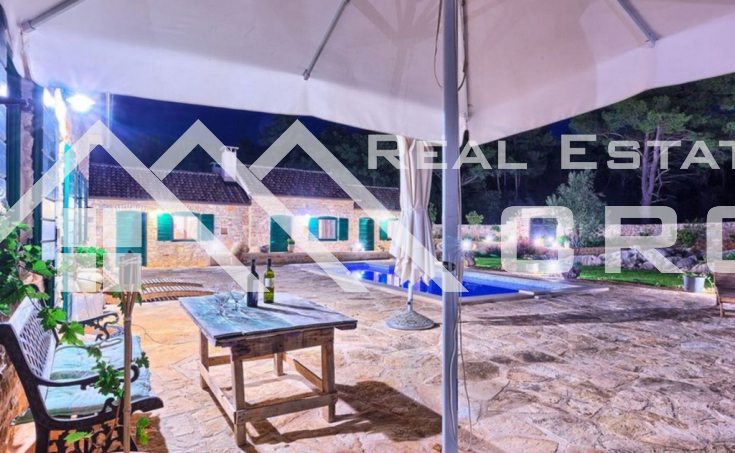 Unique stone villa with a swimming pool on a beautiful, autochthonous estate, for sale (2)