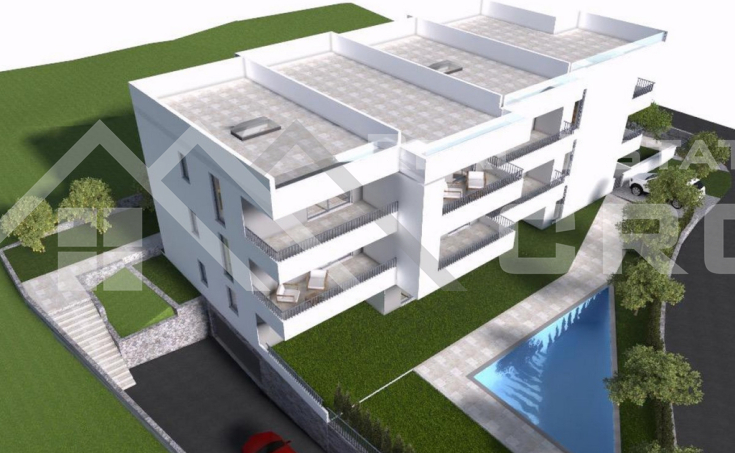 Apartments in a new residential building with a shared pool and garage, for sale (1)